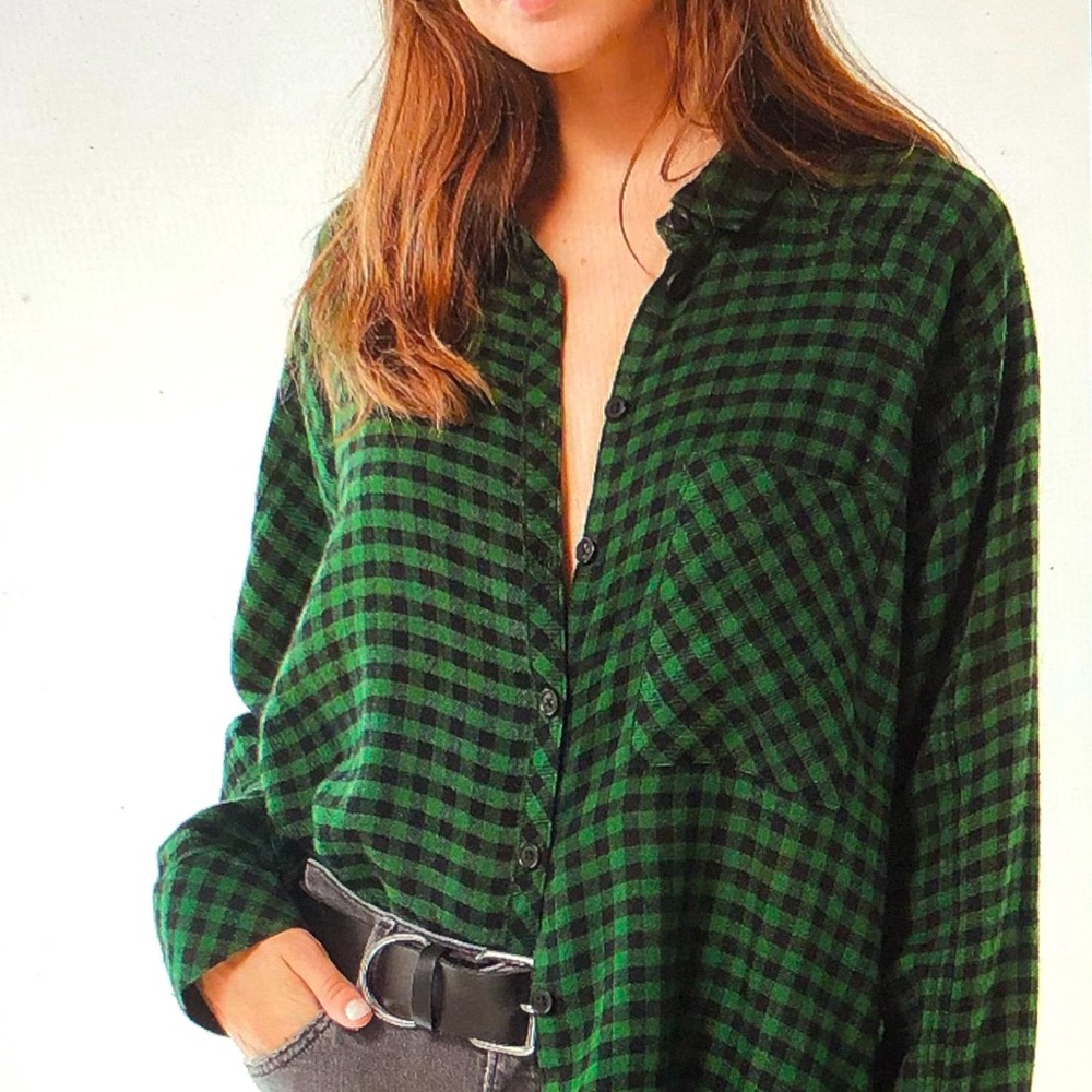 Urban Outfitters- Branden Drapey Flannel